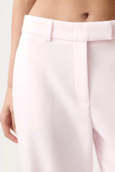 Брюки прямые (Нежно-розовый) (M)