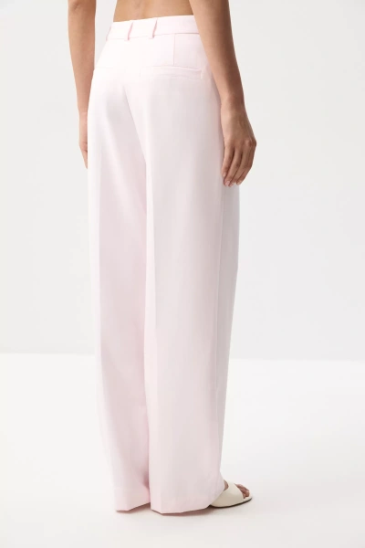 Брюки прямые (Нежно-розовый) (M)