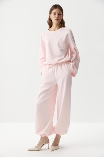 Джоггеры с карманами (Розовый) (M/L) 