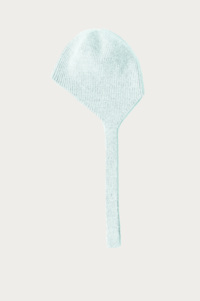 Чепчик из ангорской шерсти (бирюзовый) (one size) 