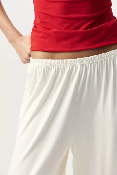 Джоггеры из вискозы (ванильный) (XS/S) 