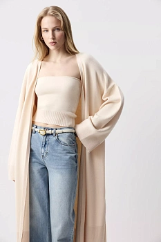 Топ-бандо вязаный (Ванильный)