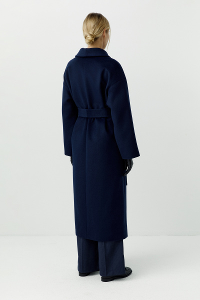 Пальто-халат (темно-синий) (XS/S) 