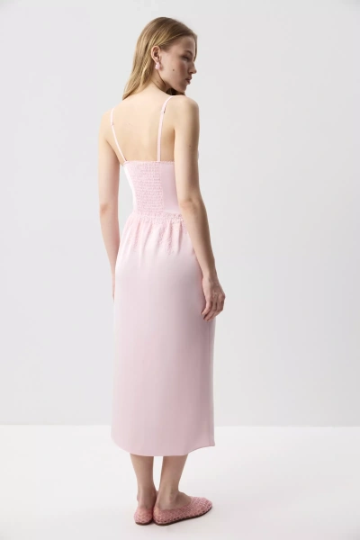 Боди из сатина (Нежно-розовый) (XS) 