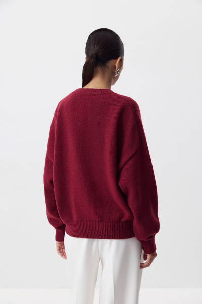 Джемпер базовый (винный) (M/L) 