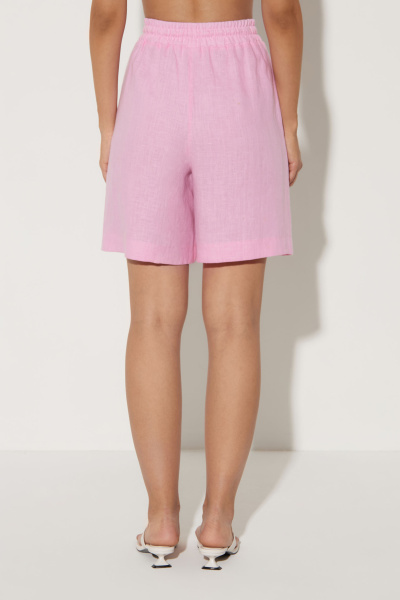 Шорты на резинке изо льна (XS/S, барби) 2169