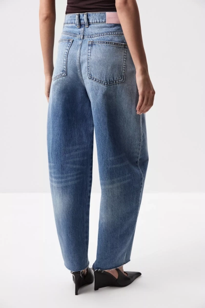 Джинсы Barrel Fit (винтажный синий) (S) 