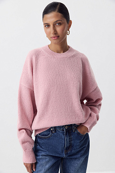 Джемпер базовый (розовый)