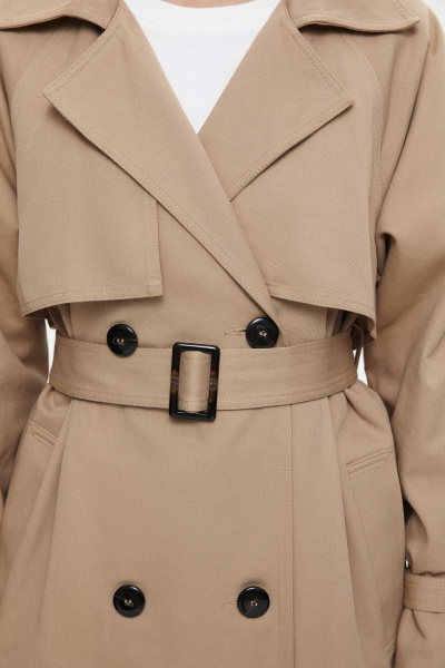 Тренч базовый (one size, бежевый) 