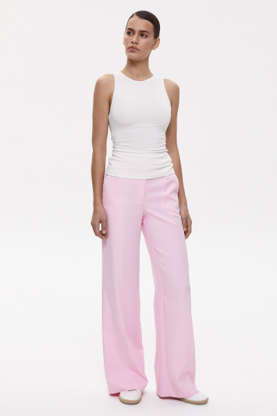 Топ из вискозы (M, молочный) 2207