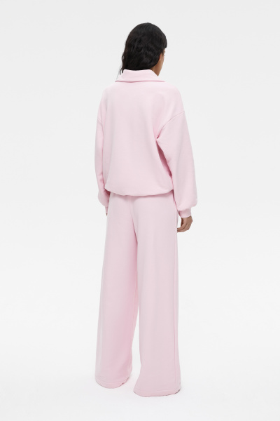 Брюки широкие с рельефными швами (XS/S, барби) 