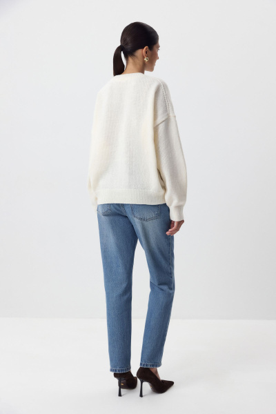 Джемпер базовый  (молочный) (XS/S)