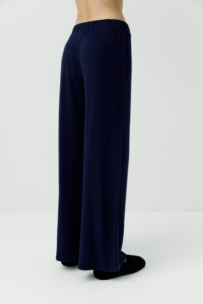 Брюки из мягкого трикотажа (темно-синий) (XS/S) 