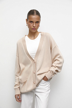 Кардиган из хлопка