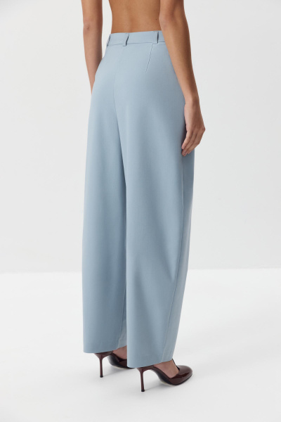 Брюки-бананы (серо-голубой) (S)