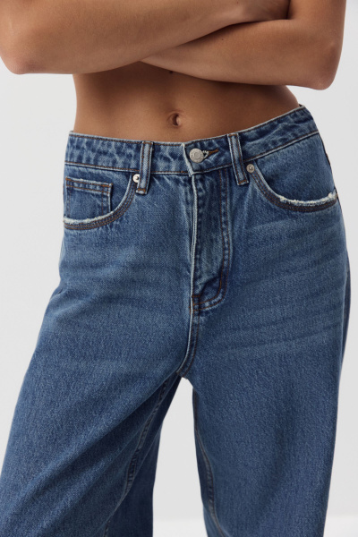 Джинсы Balloon Fit (винтажный синий) (M) 