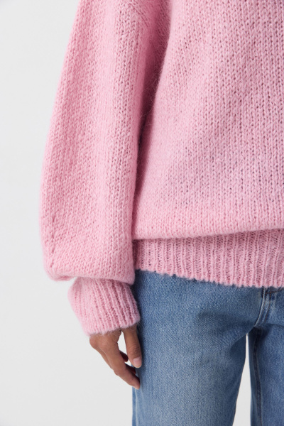 Джемпер из шерсти мериноса (розовый) (M/L) 