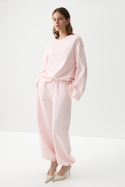 Джоггеры с карманами (Розовый) (M/L) 