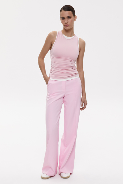 Топ из вискозы (L, барби) 2169