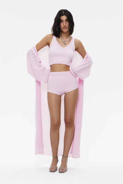 Топ вязаный (M/L, барби) 2169