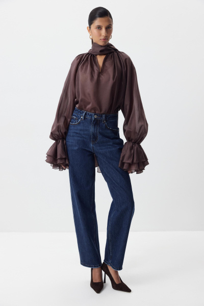 Джинсы Balloon Fit (синий) (M) 