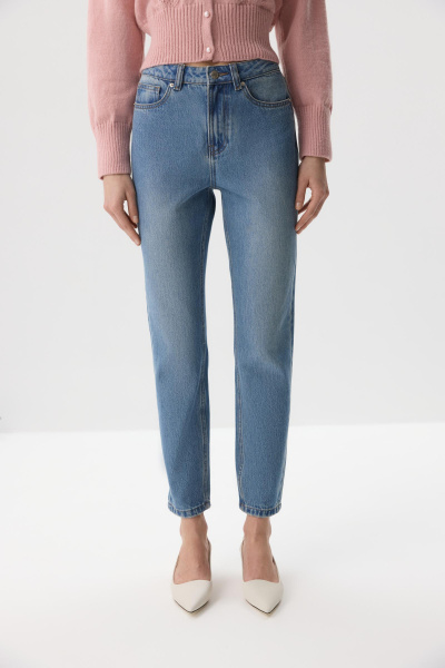 Джинсы Slim Straight Fit (светло-синий) (M) 