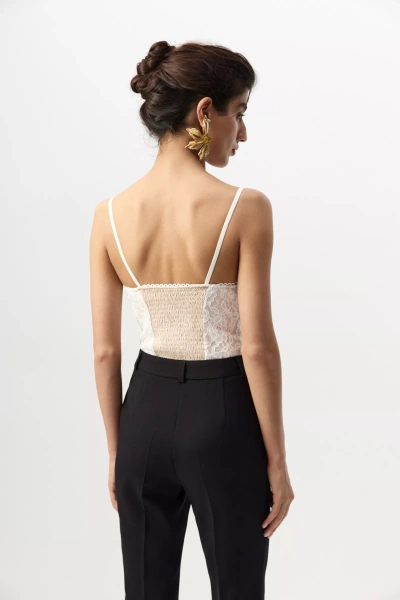 Боди из кружева (Молочный) (M) 