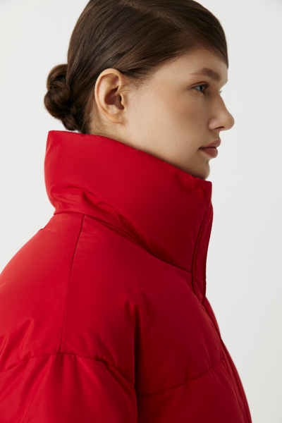 Куртка утепленная укороченная (алый) (XS) 