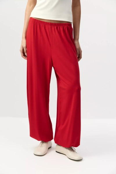 Джоггеры из вискозы (красный) (M/L) 