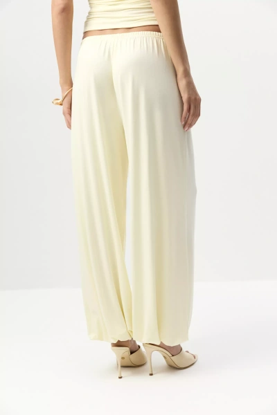 Джоггеры из вискозы (сливочный) (M/L) 