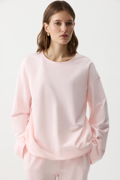 Лонгслив с широкими рукавами (Розовый) (XS/S) 