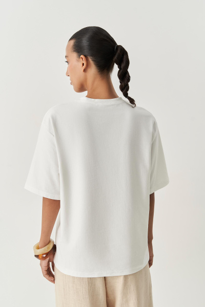 Футболка с принтом Vegetables (молочный) (M/L) 