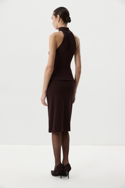 Топ халтер (Шоколадный) (M) 