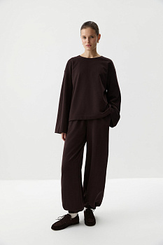 Джоггеры с карманами (Шоколадный)