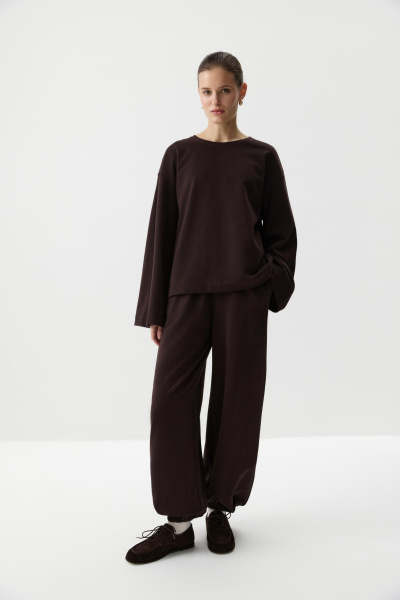 Джоггеры с карманами (Шоколадный) (M/L) 