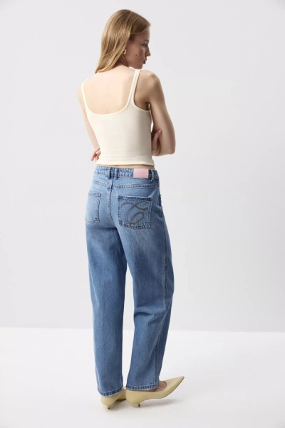 Джинсы Balloon Fit (светло-синий) (S) 