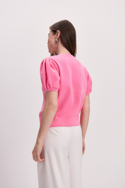 Кардиган с рукавами-фонариками (розовый) (M/L) 