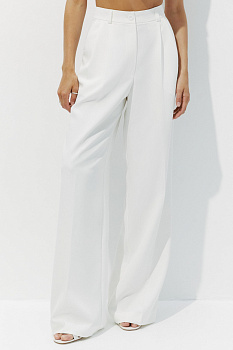 Брюки палаццо (молочный)