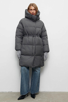 Полупальто утепленное/ Women's padded semi coat