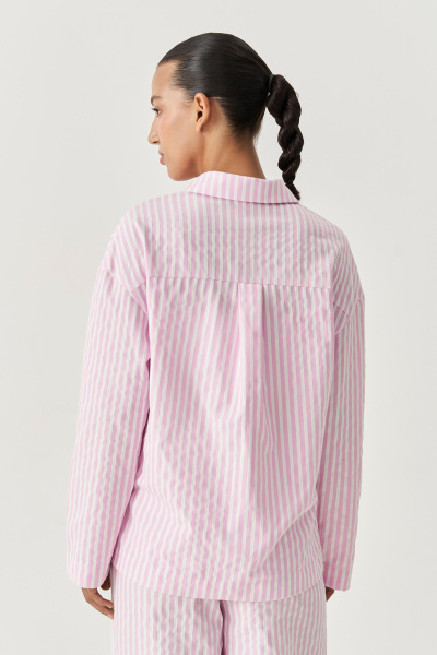 Рубашка в полоску (розовый) (M/L) 