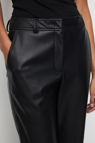 Брюки из экокожи (черный) (L) 