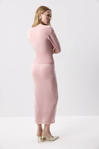 Кардиган на запах (Розовый) (M) 