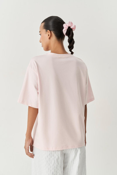 Футболка с принтом Nature`s palette (розовый) (M/L)