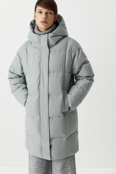 Полупальто утепленное (серый) (XS) 