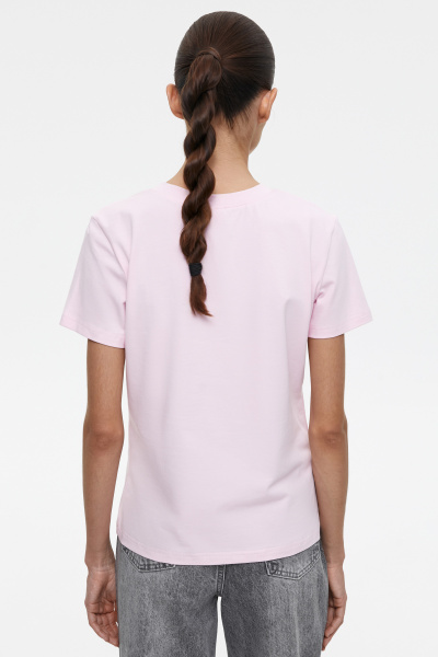 Футболка со стразами Bloom (XS, барби) 2169