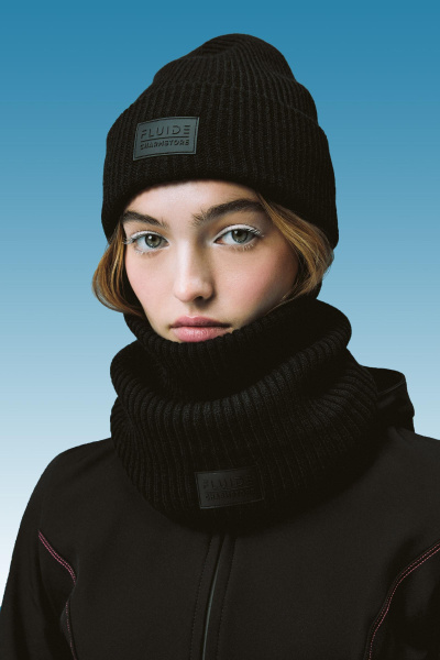 Шапка BLACK CONTRASTS (one size, черный)