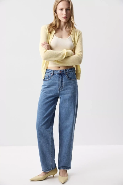 Джинсы Balloon Fit (светло-синий) (S) 