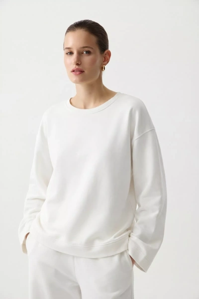 Лонгслив с широкими рукавами (Белый) (M/L) 