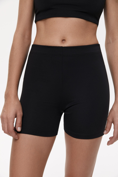 Шорты из трикотажа (L, черный) 2159