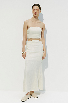 Юбка годе с рельефами